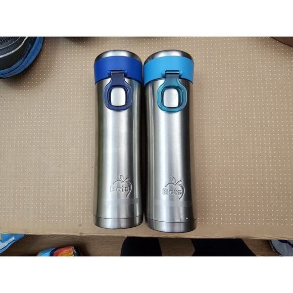Lot Of 2 LunchBots Stainless Steel Bottle Drinkwear - Picture 6 of 11